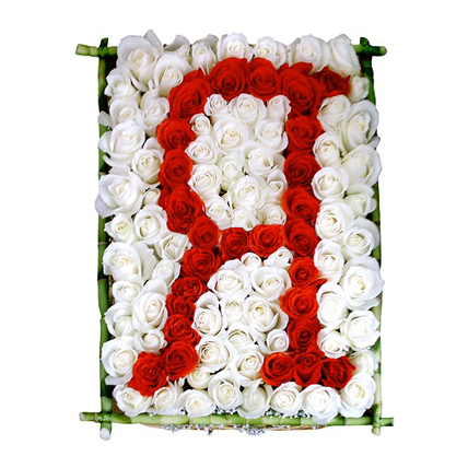 Логотип из роз для Яндекс
