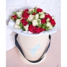 Коробка от Bella Fiori малая с кустовыми розами