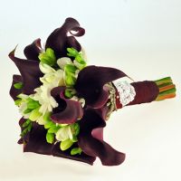 Каллы с фрезиями