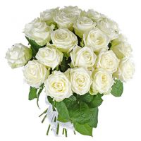 25 роз «Вайт Наоми»
