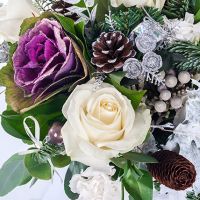 Новогодний букет «Вьюга»