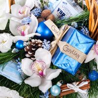 Новогодняя корзина «Зимний ветерок»