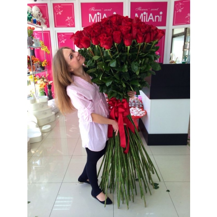 51 гигантская роза 200 см