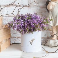 Сиреневая сирень в коробке Baby
