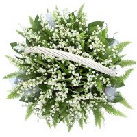 Композиция из 75 ландышей «Мой ангел»