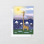 Открытка «Жираф»