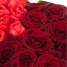 Сердце из тюльпанов и роз «Нескончаемая страсть»
