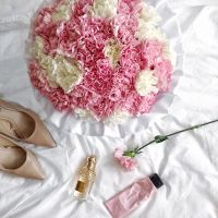 Диантус в белой коробке Royal