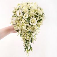 Букет из ландышей и эустомы №44