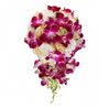 Свадебный букет невесты с розами и орхидеями №47