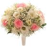 Свадебный букет невесты из лизиантусов и роз №141