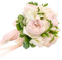 Букет с пионовидными розами №146