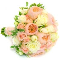 Букет с пионовидными розами №148