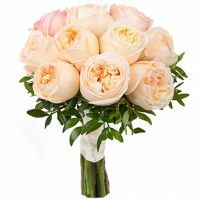 Букет с пионовидными розами Остина №150
