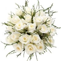 Букет из белых роз №171