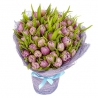 51 тюльпан нежно-фиолетовый