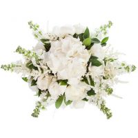 Букет с пионами и розами «Белла»