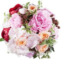 Букет с пионами «Беззаботная юность»