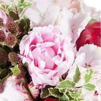 Букет с пионами «Беззаботная юность»