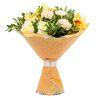 Букет с розами и орхидеей «Солнечный луч»