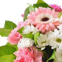 Букет гербами и хризантемами «Моей единственной»