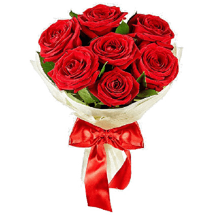 Букет красных роз «Загадка»