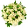 Букет белых роз «Созвездие»