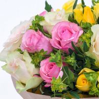 Букет роз «Калейдоскоп эмоций»