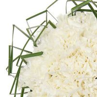 Свадебный букет невесты с диантусом №218