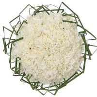 Свадебный букет невесты с диантусом №218