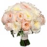 Свадебный букет невесты с пионовидными розами №276