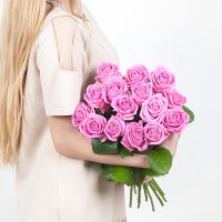 Букет роз «Фламинго»