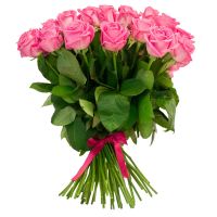 75 розовых роз
