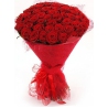 51 красная роза «Гран-при»