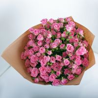 Букет кустовых роз «Анабель»