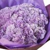 Букет из 51 фиолетовой гвоздики