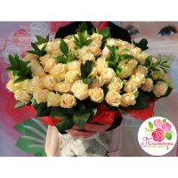 101 кремовая роза «Талея»