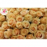 101 кремовая роза «Талея» в форме сердца