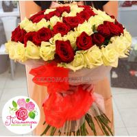 Эксклюзивный букет из  85 роз