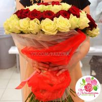 Эксклюзивный букет из  85 роз